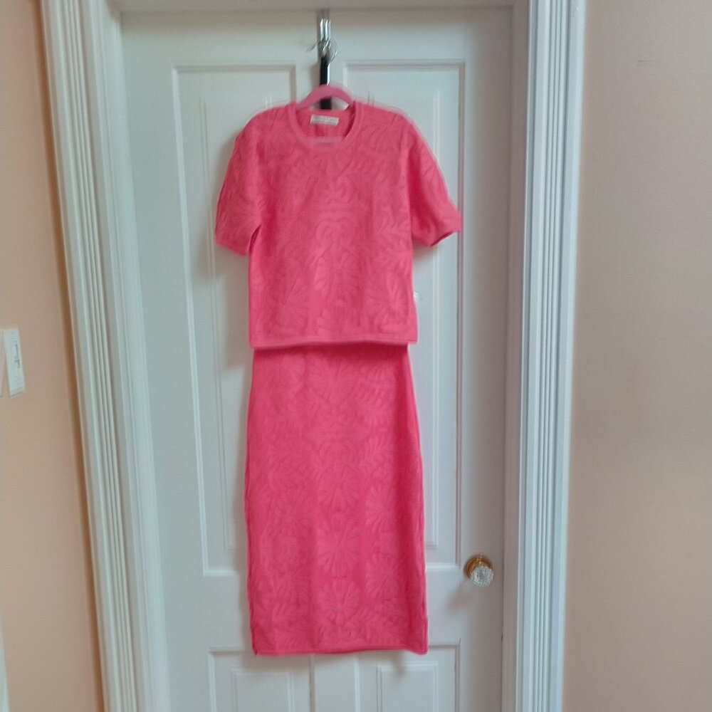 Christian Lacroix Summer Knit Sweater & Skirt Set, size S - Picture 5 of 11